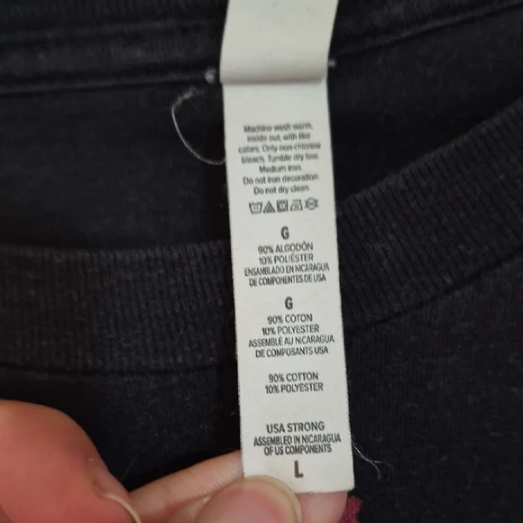 Pendleton Black Tee with Red Rodeo Rider Graphic - Picture 2 of 4